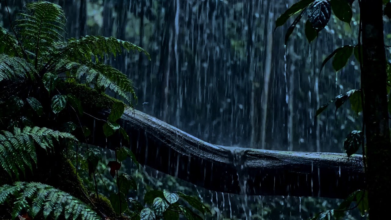 🌙 Deep Forest Rainfall — Peaceful Rain Sounds for Sleeping, Relaxing & Anxiety Relief 💧