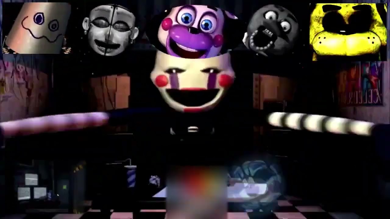 (REUPLOAD) FNAF Franchise - Sparta EXE DTRE Remix