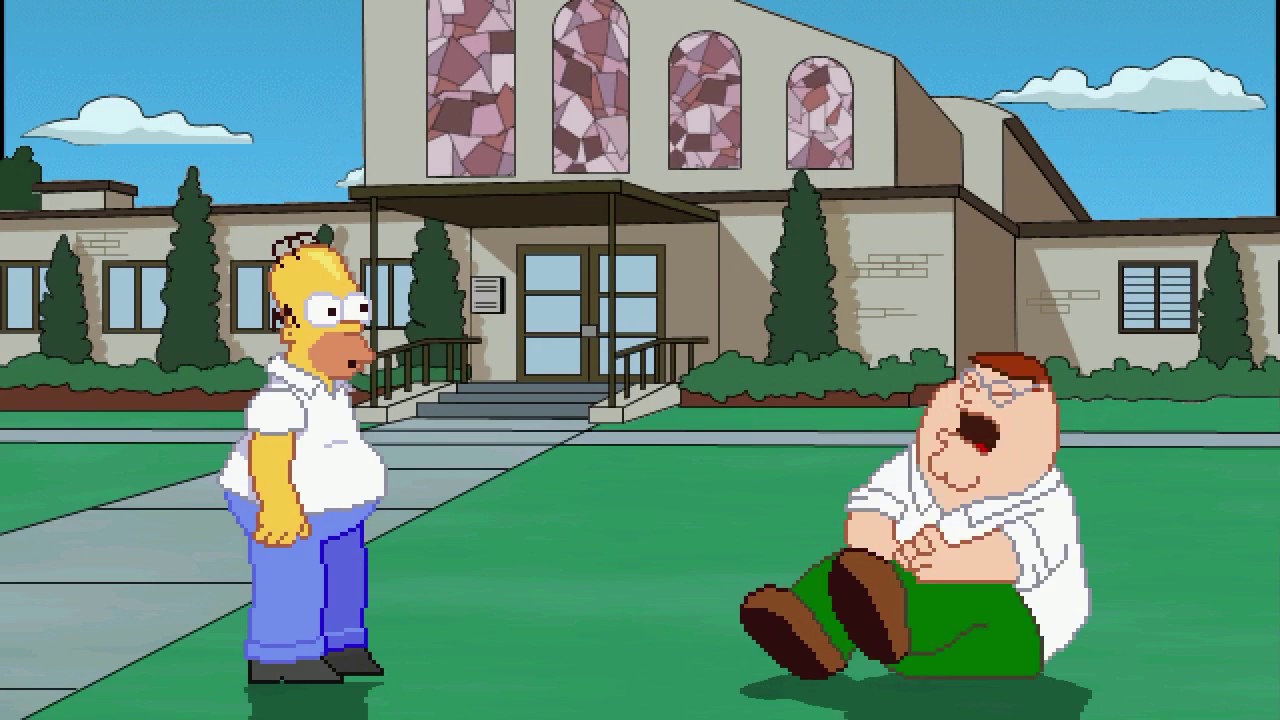 AN Mugen Request #1513: Cheap Homer Simpson VS Peter Griffin
