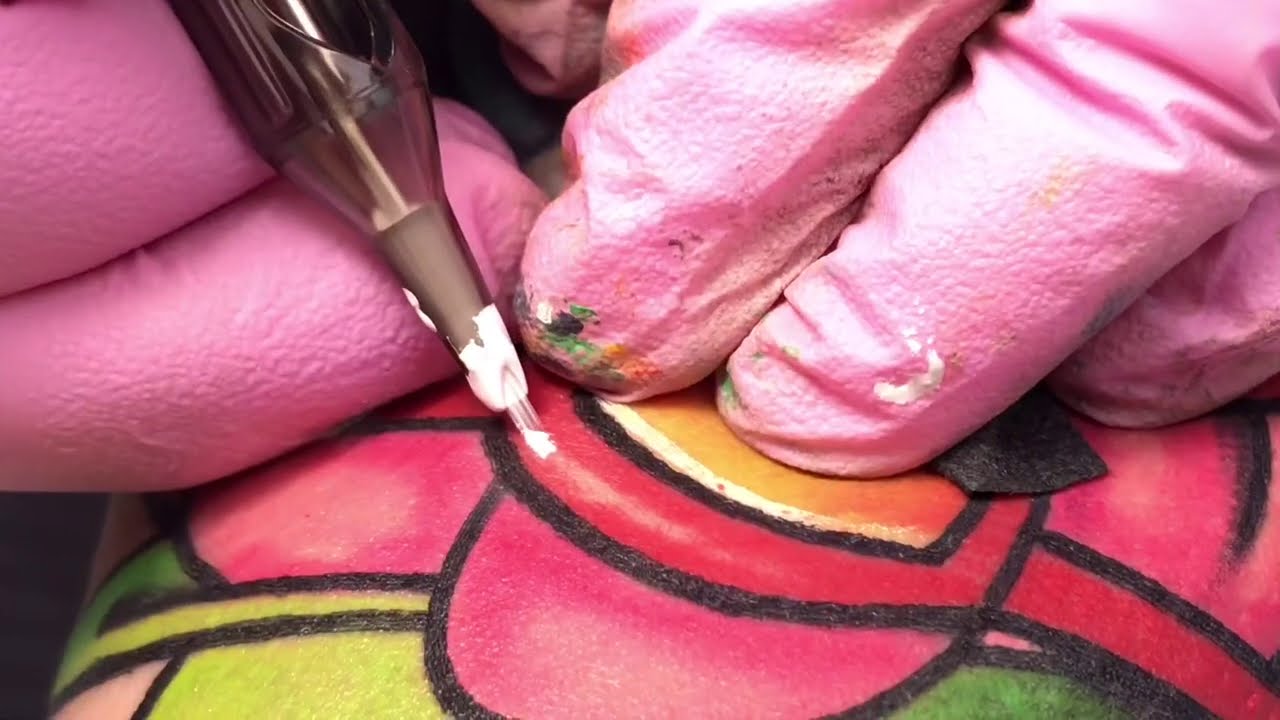 Tattoo Painting | Real Time Tattoo