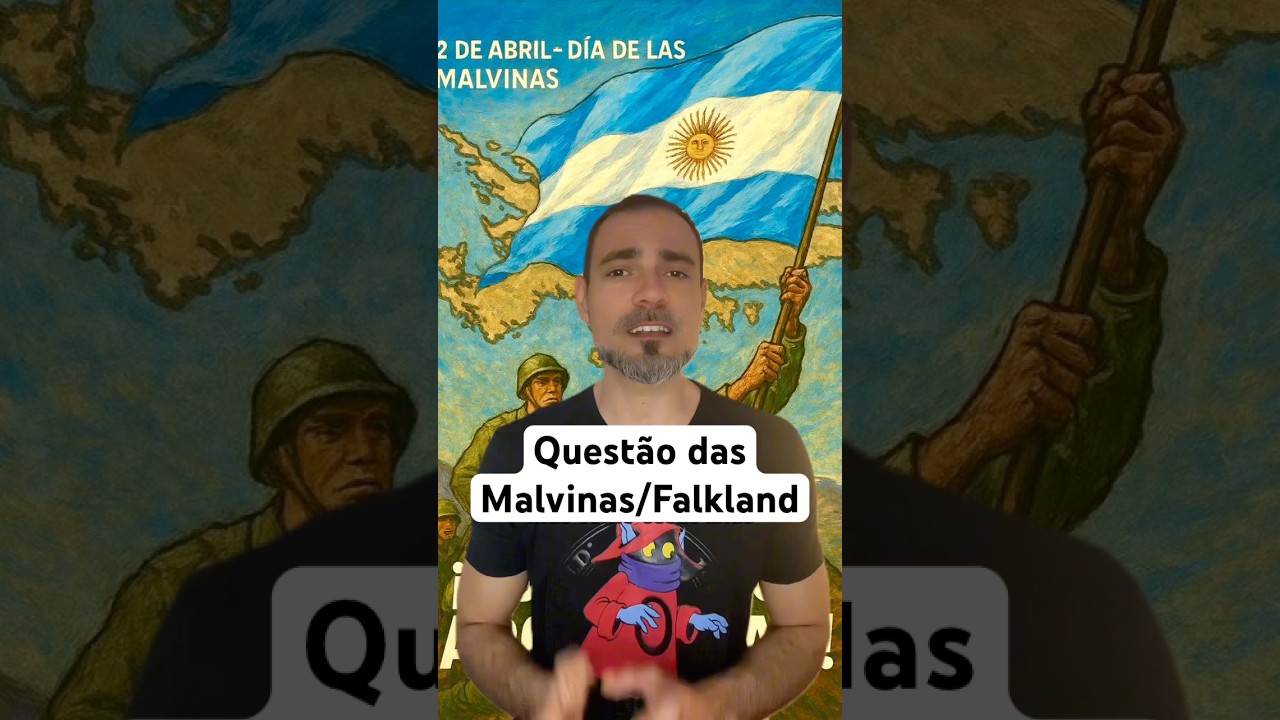 Quest&atilde;o das Malvinas/Falkland. #malvinas #argentina #reinounido #geopolitica #falkland