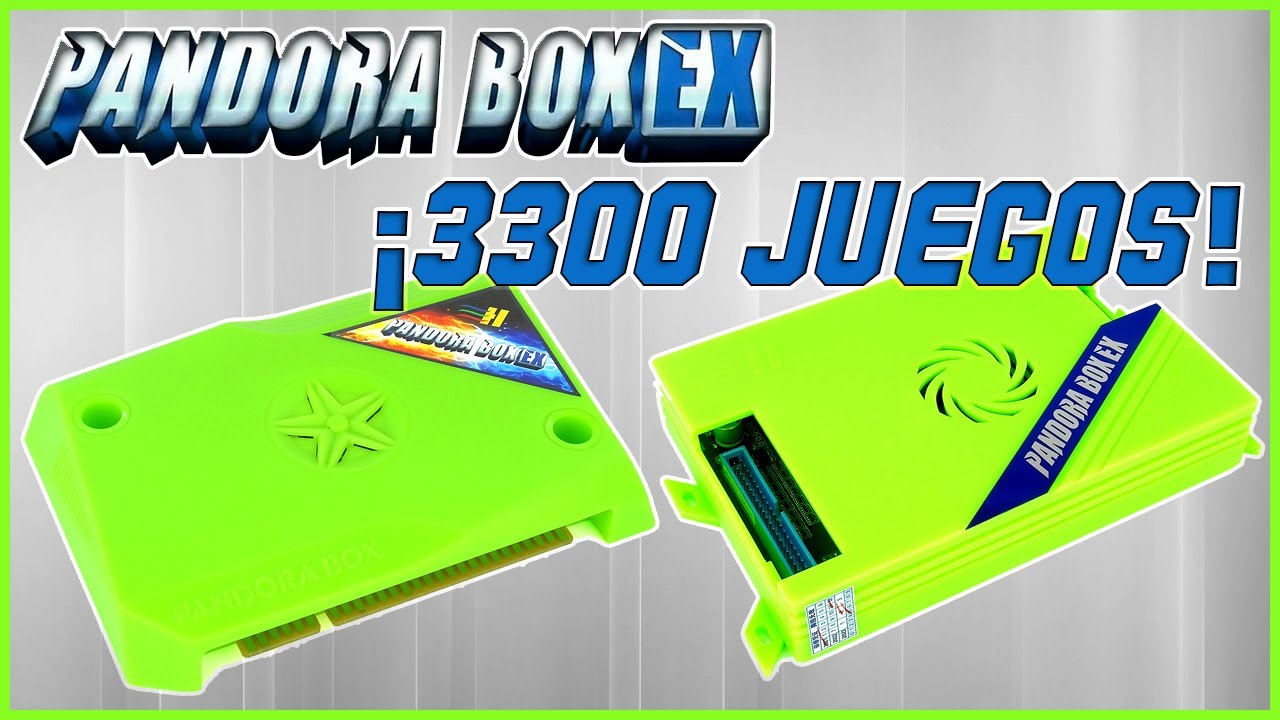 Pandora Box EX PCB 3300 Reseña placa Multijuegos Jamma en Español. ¡La Versión definitiva!🕹️🔥🕹️🔥