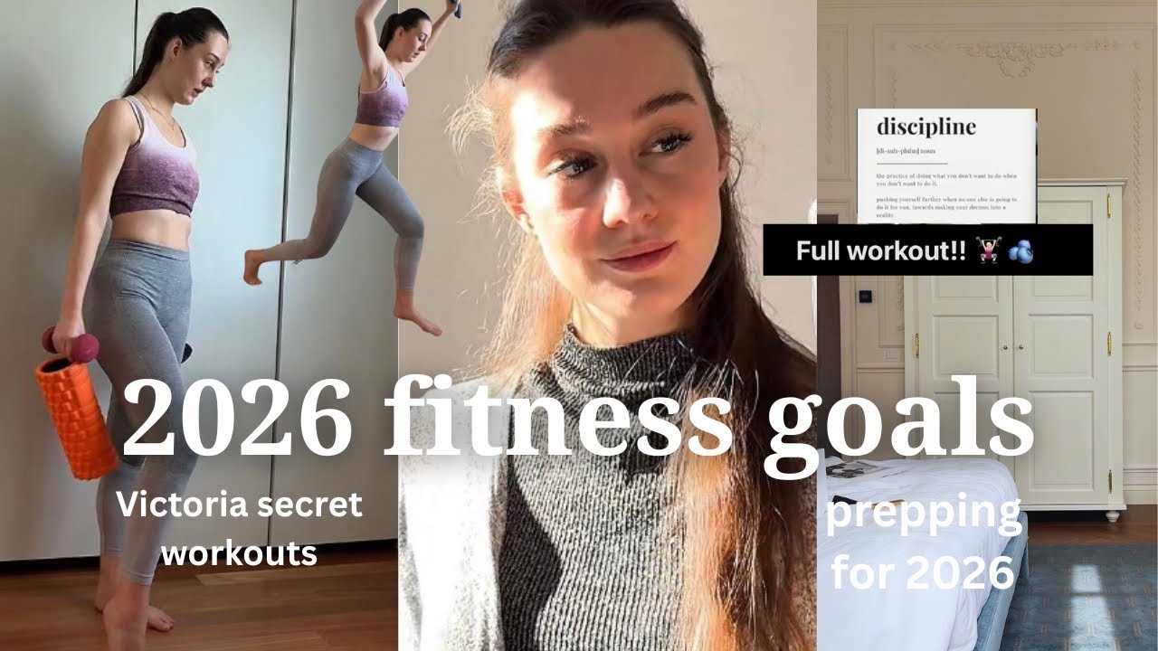 Sunday reset vlog: new year prep 2026 | Becoming a Victoria Secret model, fitness goals, routine 
