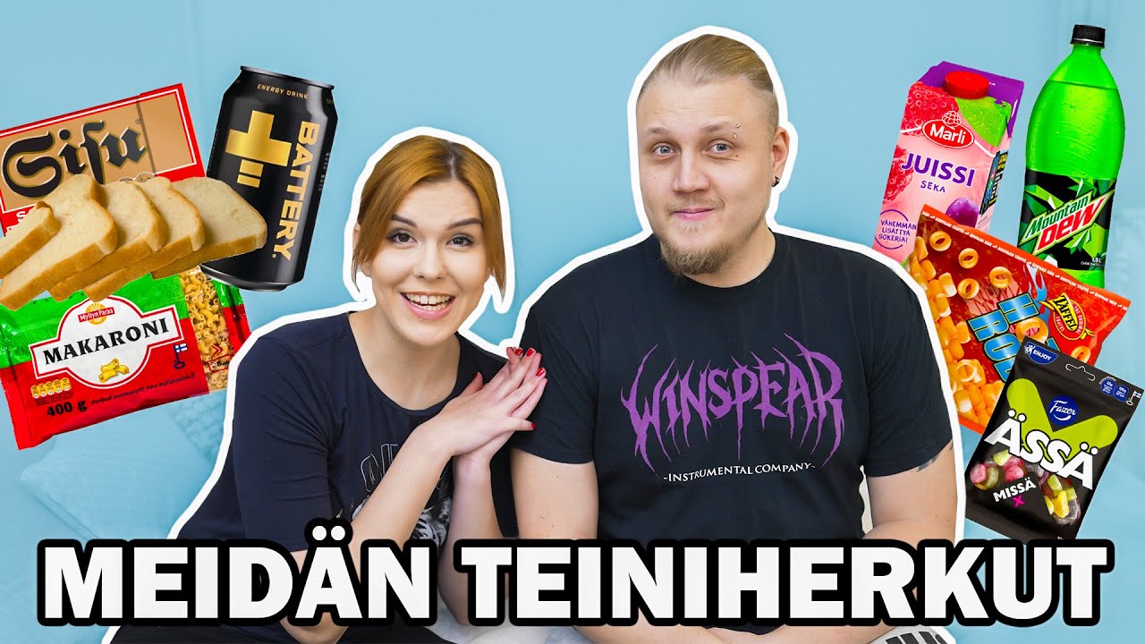 TESTISSÄ MEIDÄN TEINIHERKUT 😜