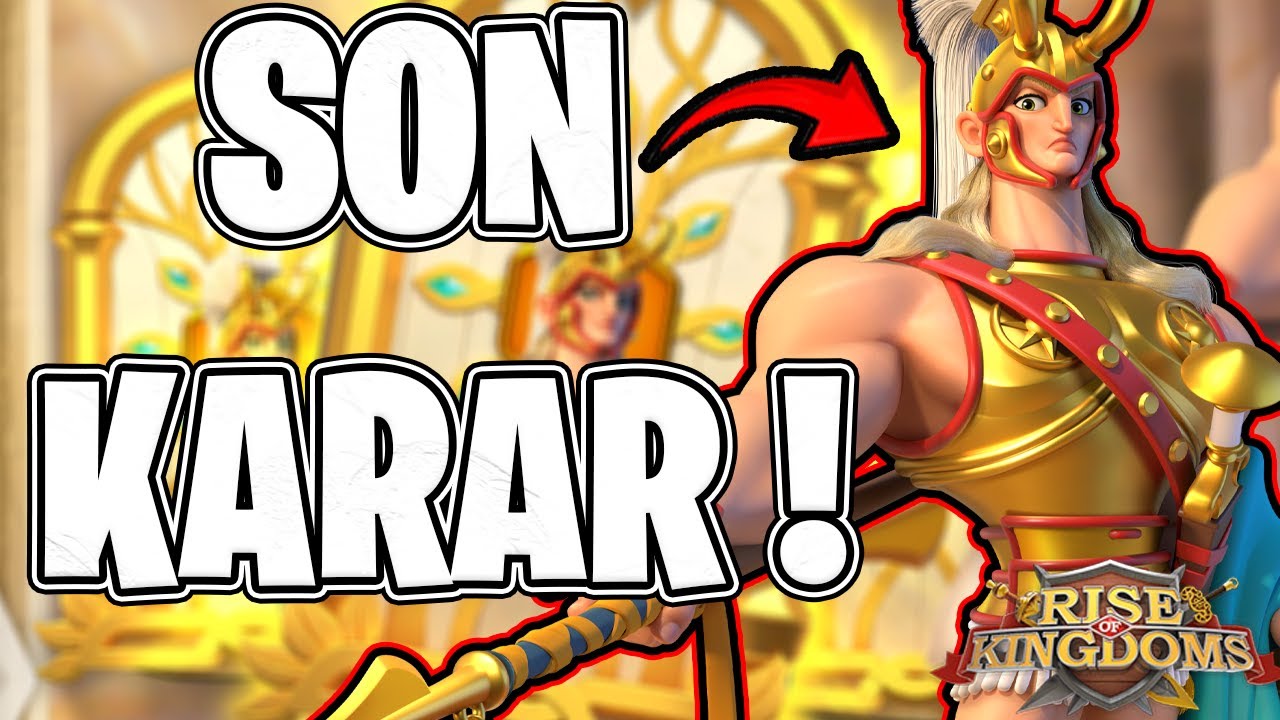 Akhilleus ve Hektor FULLENİR Mİ? S&uuml;variler İ&ccedil;in SON KARAR! - Rise of Kingdoms