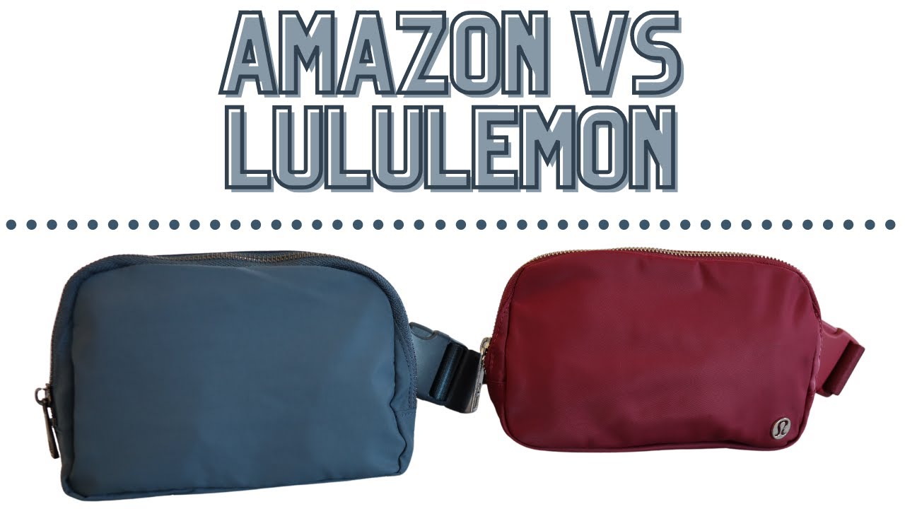 Amazon VS Lululemon Belt Bag