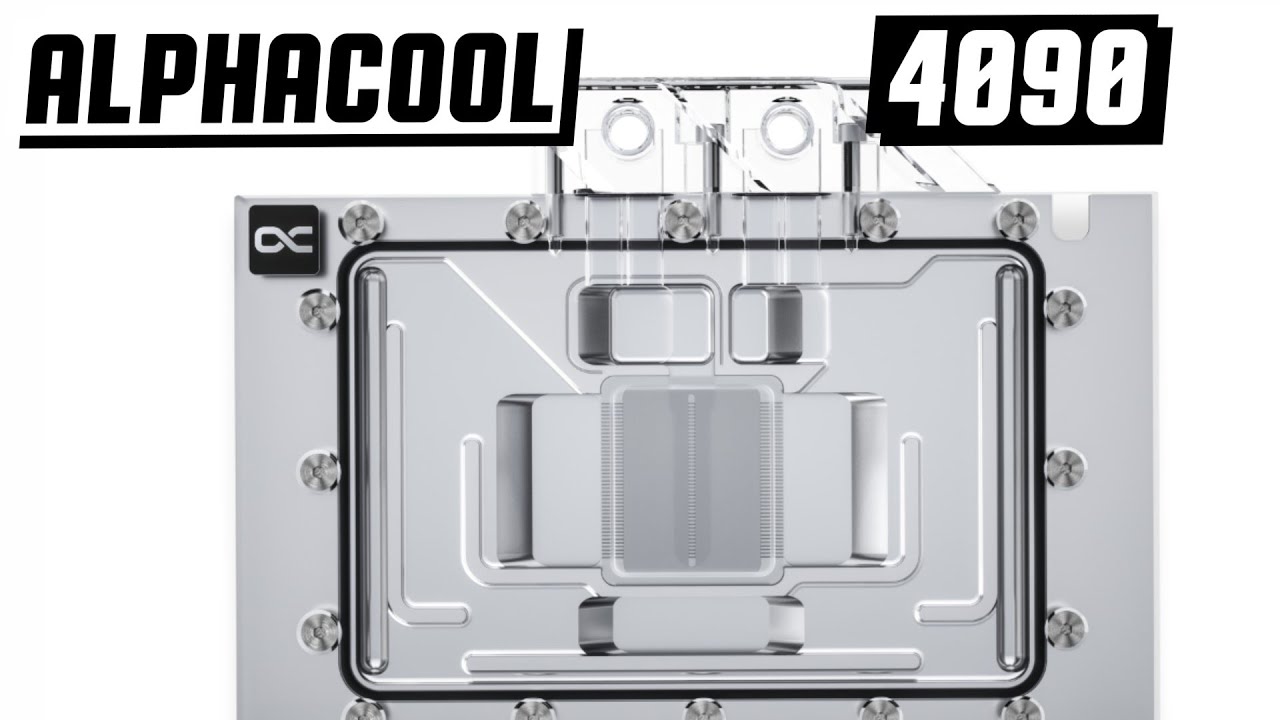 Alphacool Eisblock RTX 4090 PNY Water Block Unbox Install Reference PCB NVIDIA GeForce Watercooled