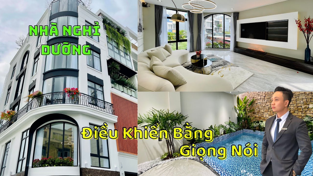 Chiêm Ngưỡng Căn Villa Phố 2 Mặt Tiền - Có Hồ Bơi - THANG MÁY - SMART HOME - Thiết Kế 2023 Hoàng Gia