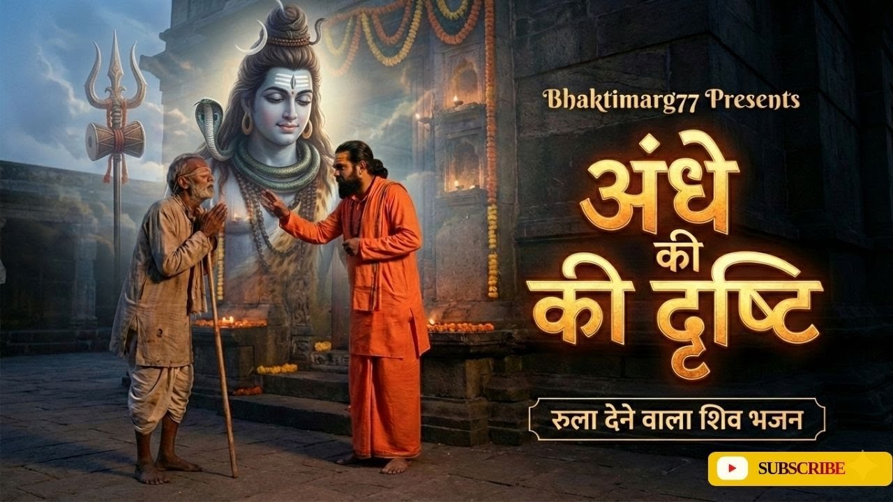 अंधे की  दृष्टि | Anddhe Ki Drashti | Crying to Mahadev A Deep Emotional Shiva Bhajan #shiv #bhajan