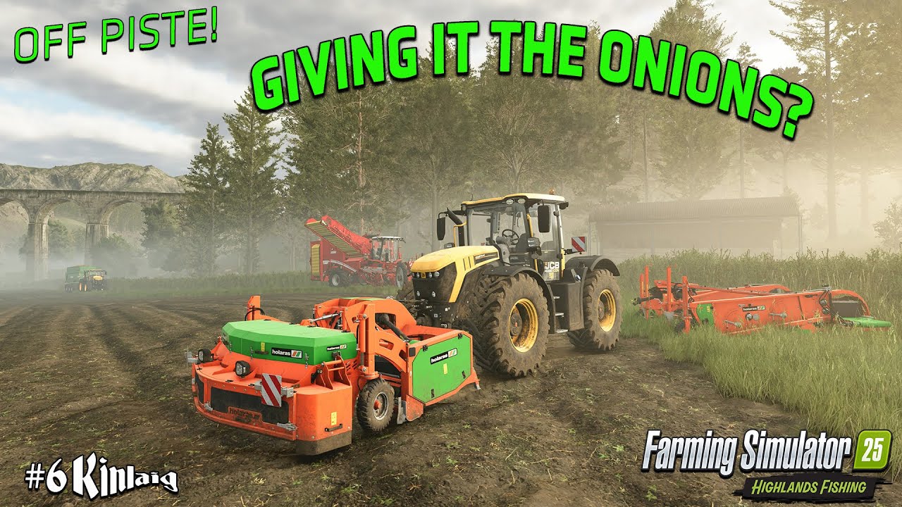 (ВНИМАНИЕ!) Я ДЕЙСТВИТЕЛЬНО БОЛЬШЕ НЕ ЛЮБЛЮ ЛУК?!! Эпизод №6 (KINLAIG) Farming Simulator 25