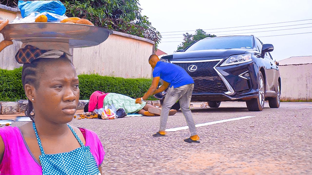 How A Billionaire Married D Poor Akara Roadside seller He Knocked Down Along The Road/African Movies