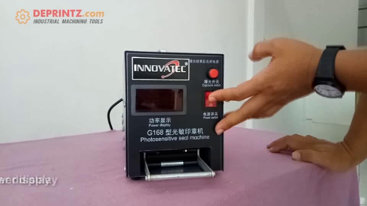 Demo Panduan MESIN STEMPEL FLASH untuk PEMBUATAN STEMPEL INSTAN