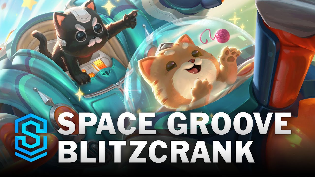 Space Groove Blitzcrank Skin Spotlight - League of Legends