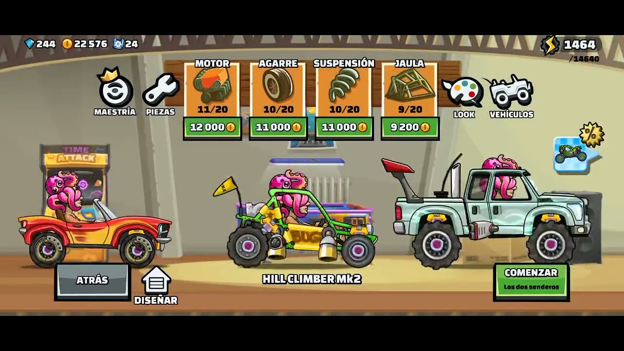 Parte 1 de Hill Climb Racing 2
