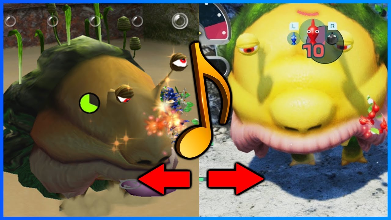 Emperor/Sovereign Bulblax Battle Themes SWAPPED [Pikmin 1 & 4]