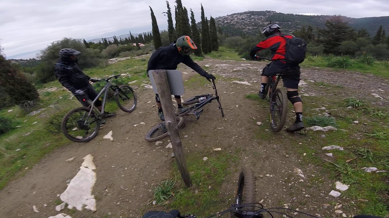 Υμηττός MTB - Μονοπάτια Golden Shower / Upper / Dasos / Yosoda  ( Ακολουθώντας τον Καπώνη )