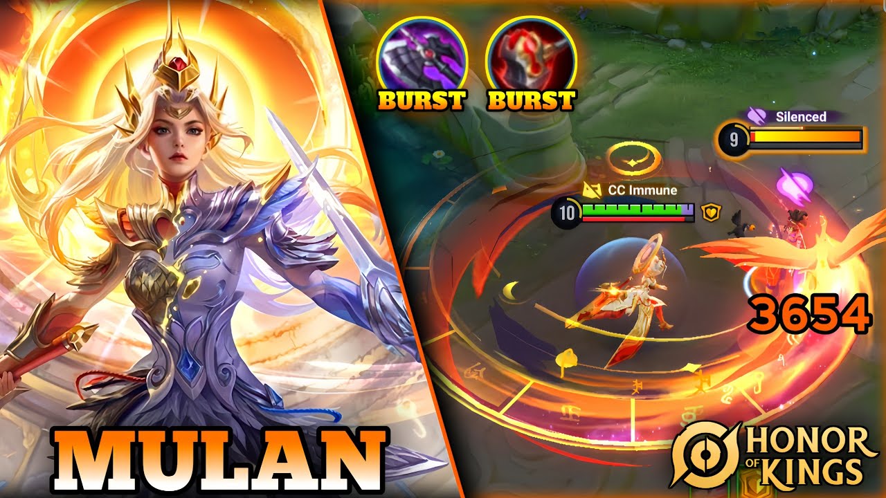 The Perfect Mulan Build To Shred Enemies With Ease!! - Gameplay | Honor of Kings