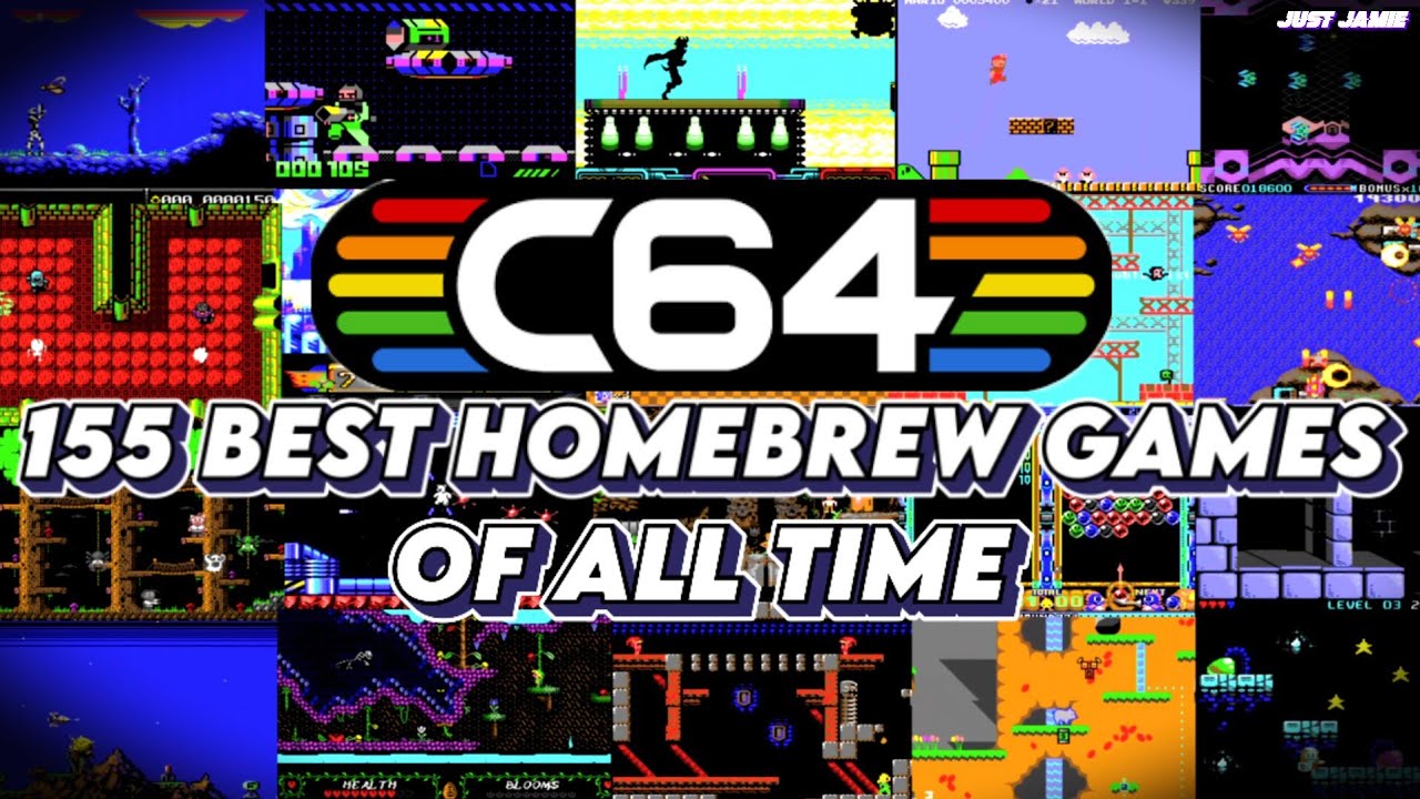 The Best 155 C64 Homebrew Games Ever Made - Time Stamps Inc! #c64 #commodore64 #homebrewgames