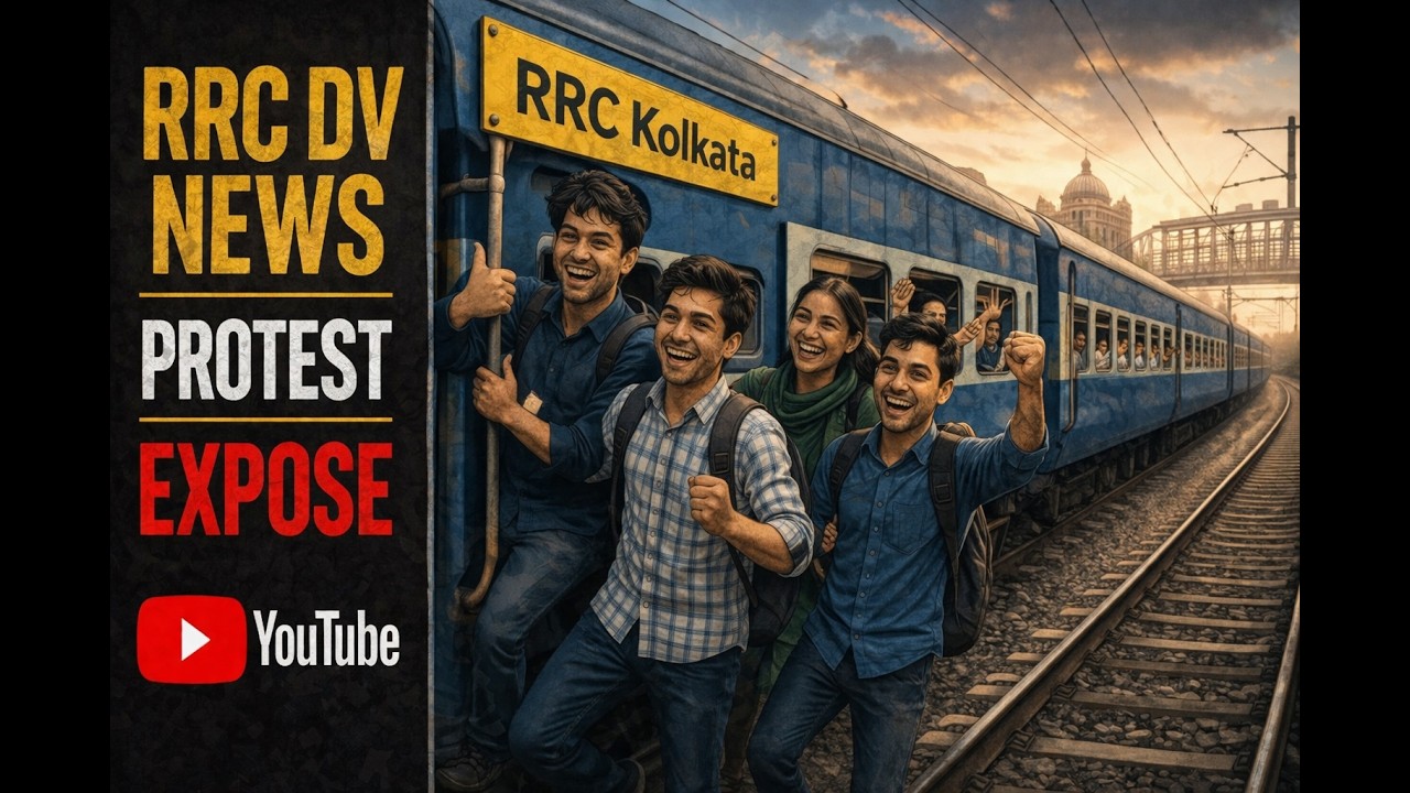 Latest DV News | RRC Kolkata Protest Update | Youtuber Expose