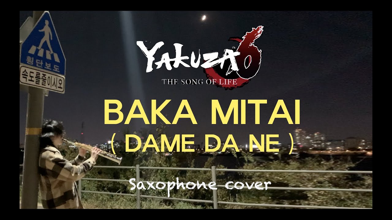 바카미타이 (다메다네) Yakuza OST - Baka Mitai (ばかみたい) dame da ne saxophone cover / 하읜찬듀오