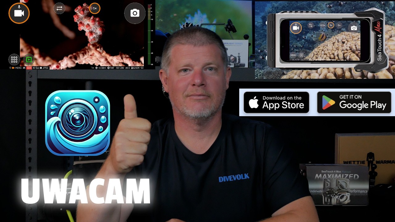 The BEST App for your Smartphone Underwater - UWACAM