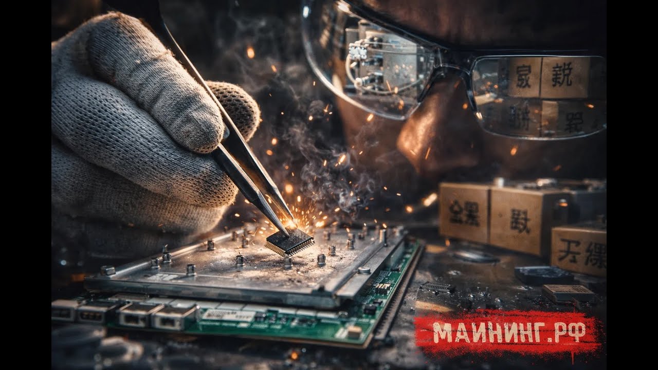 Как ремонтируют Antminer S21 Hydro в Китае: шокирующие условия. Почему в России делают это лучше?