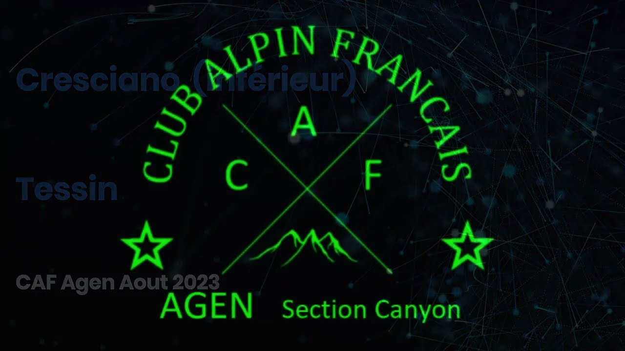 Le Cresciano ou Boggera (inférieur), Tessin, Suisse, CAF Agen 2023