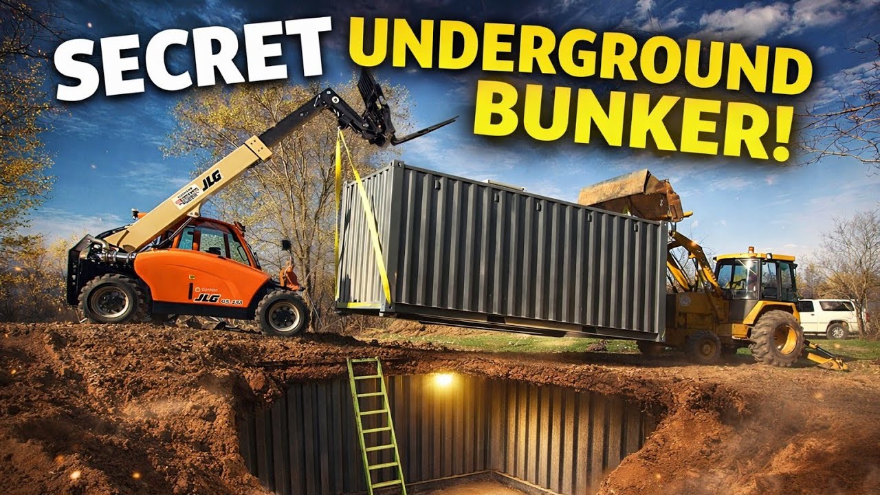 Underground Shipping Container Bunker | The Burial 