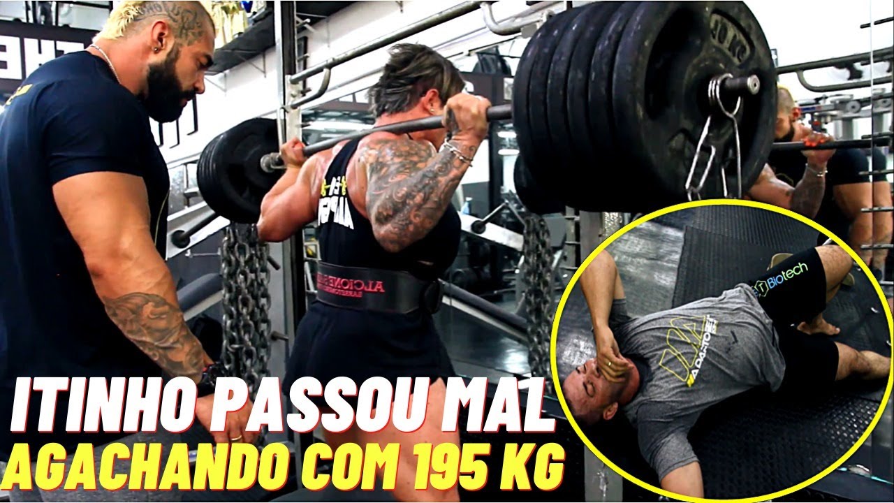 BATISMO DO ITINHO | TREINO DE PERNAS COM ALCIONE