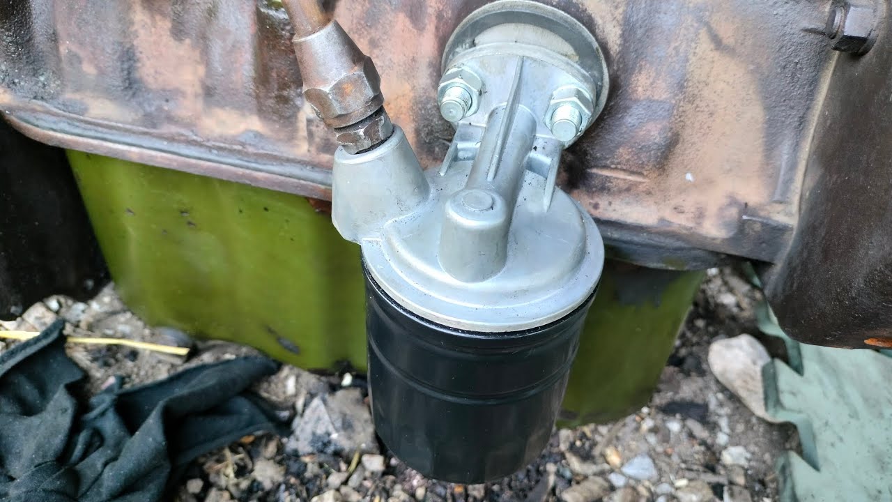 Blind Man Morris - Just For Giggles: Oil Filter Conversion, when things don't go to plan!
