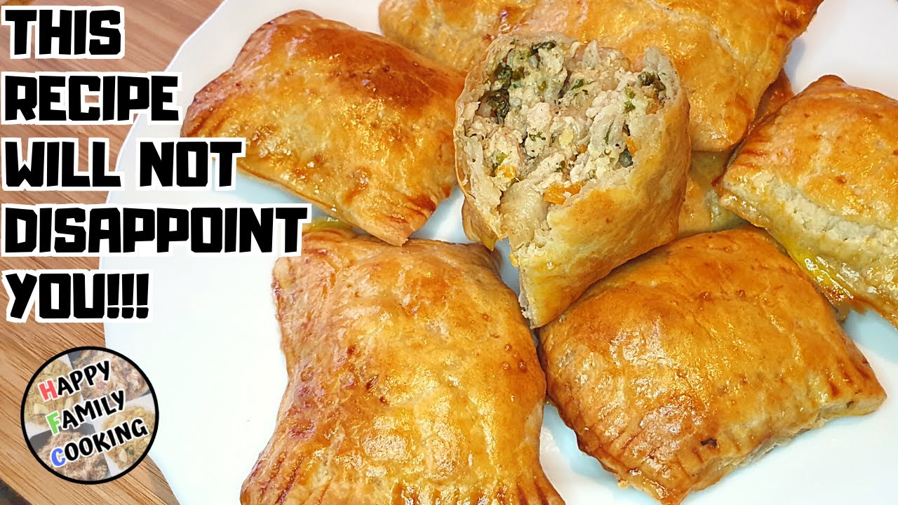 🐔 Spicy Creamy Chicken Puff Pastry Pastie | Pasty