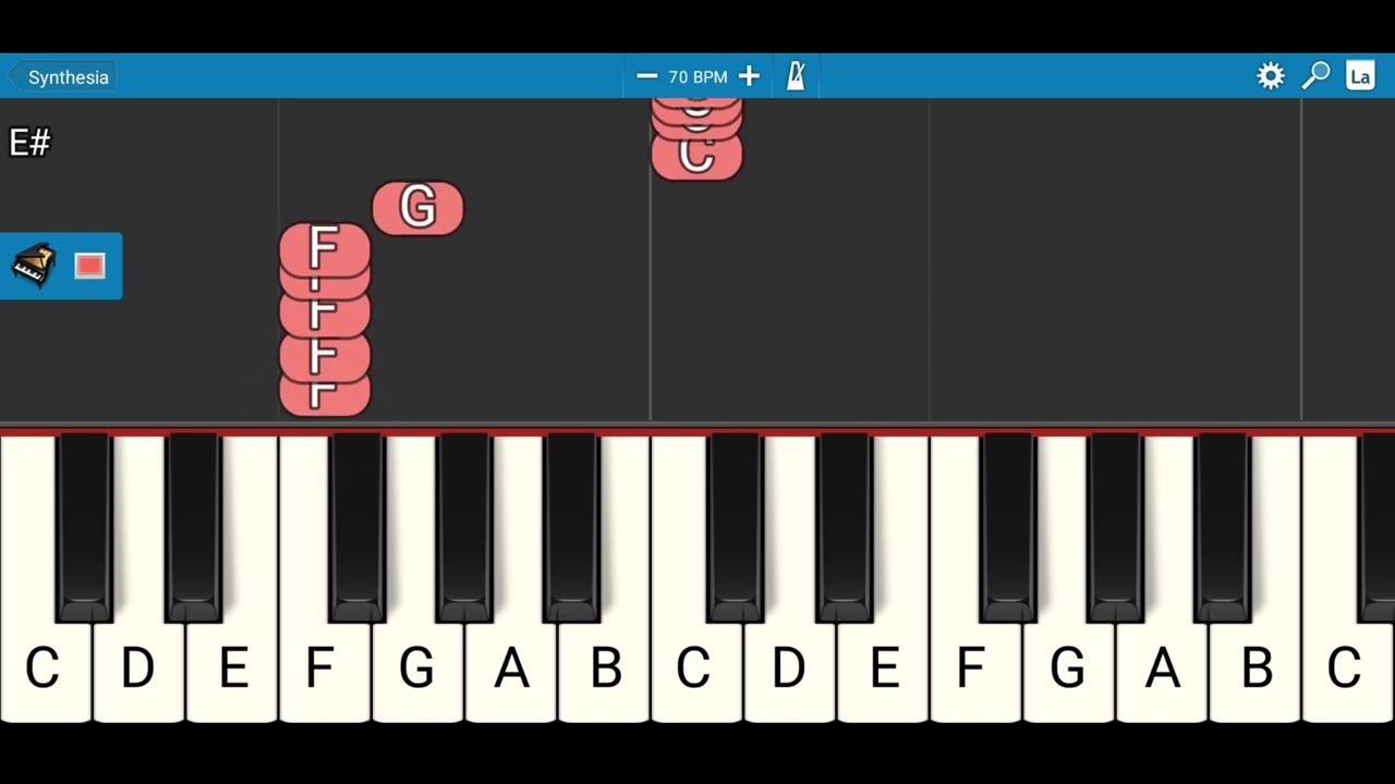 Mickey Mouse clubhouse theme piano synthesia
