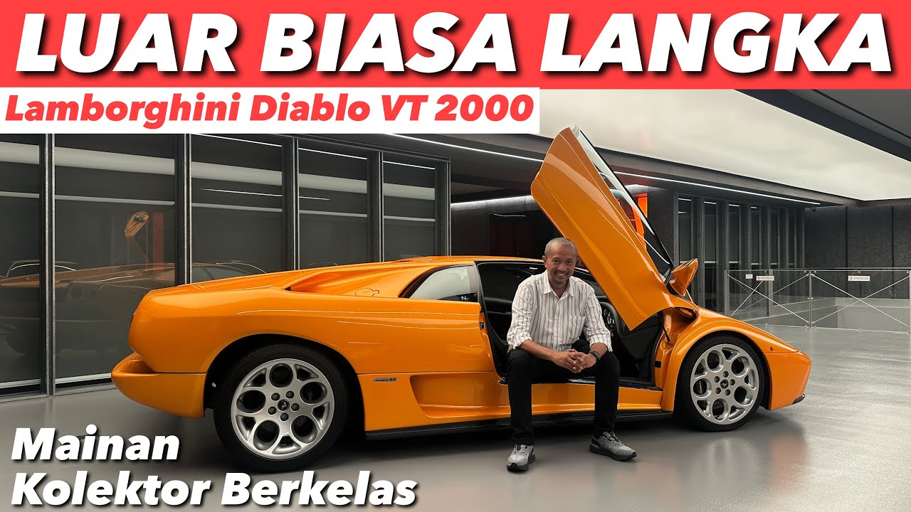 LAMBORGHINI DIABLO VT, HYPERCAR PALING MENGGODA DI ZAMANNYA