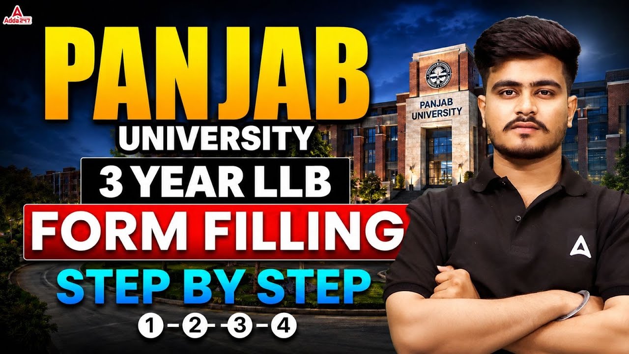 Panjab University 3 Year LLB | PU LLB 2026 Form Filling | Step by Step Guide