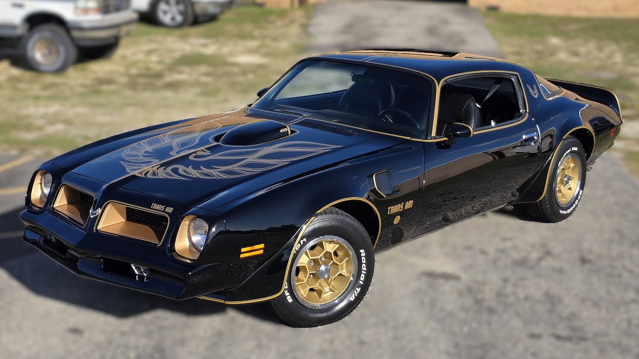Мы прокатимся на этом Pontiac Trans Am 50th Anniversary 1976 года в автосалоне I-95 Muscle!