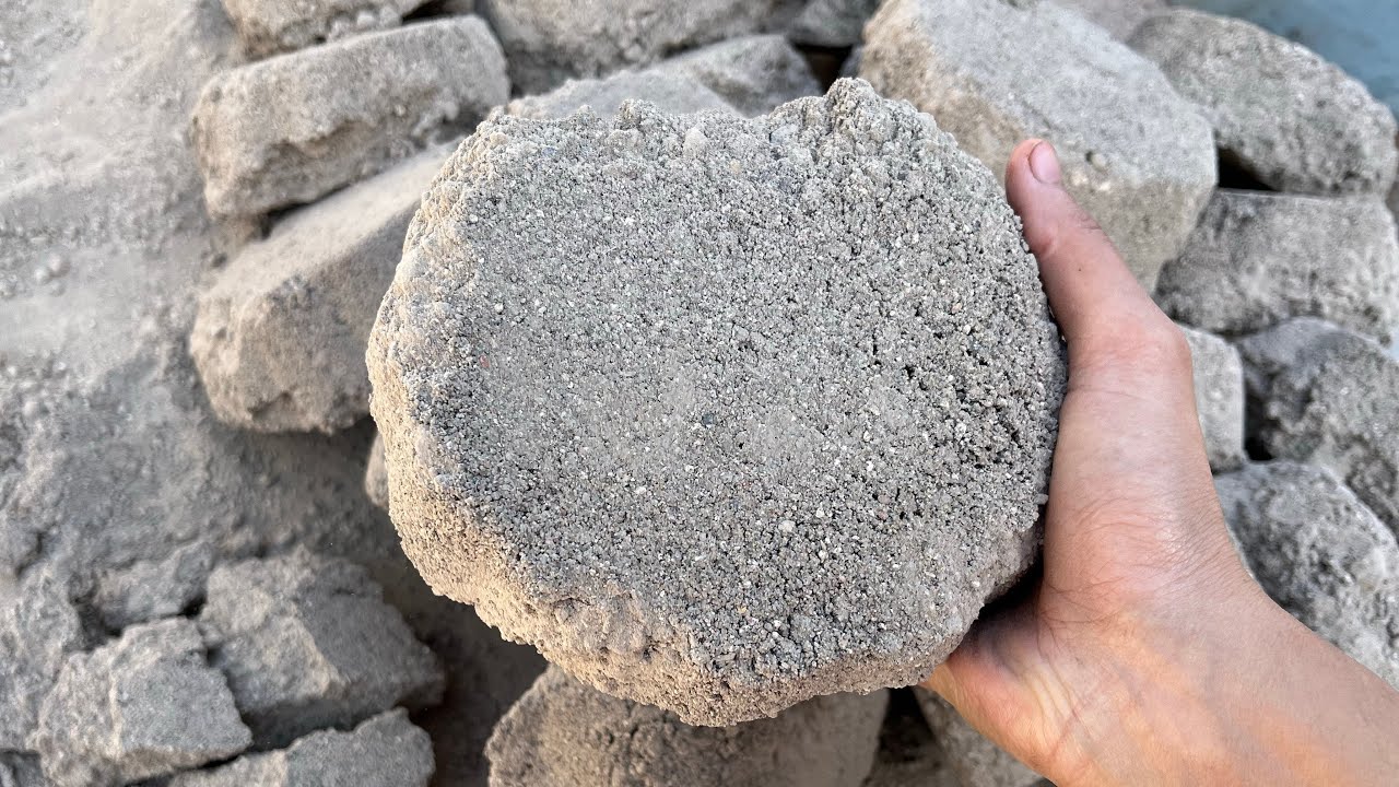 New || Handmade texture Flowers Dry Floor crumbling and Pool crumbling ASMR 