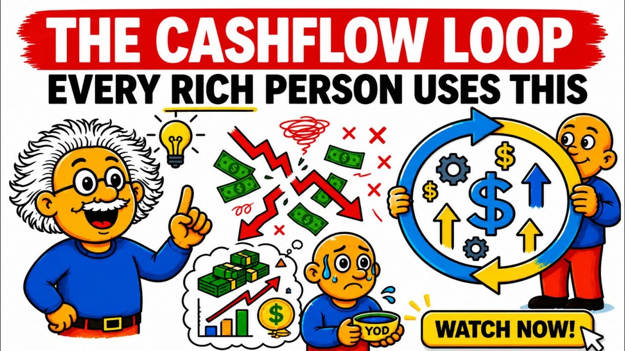The Secret Cashflow Loop Every Rich American Uses to Build Wealth | Passive Income Explained