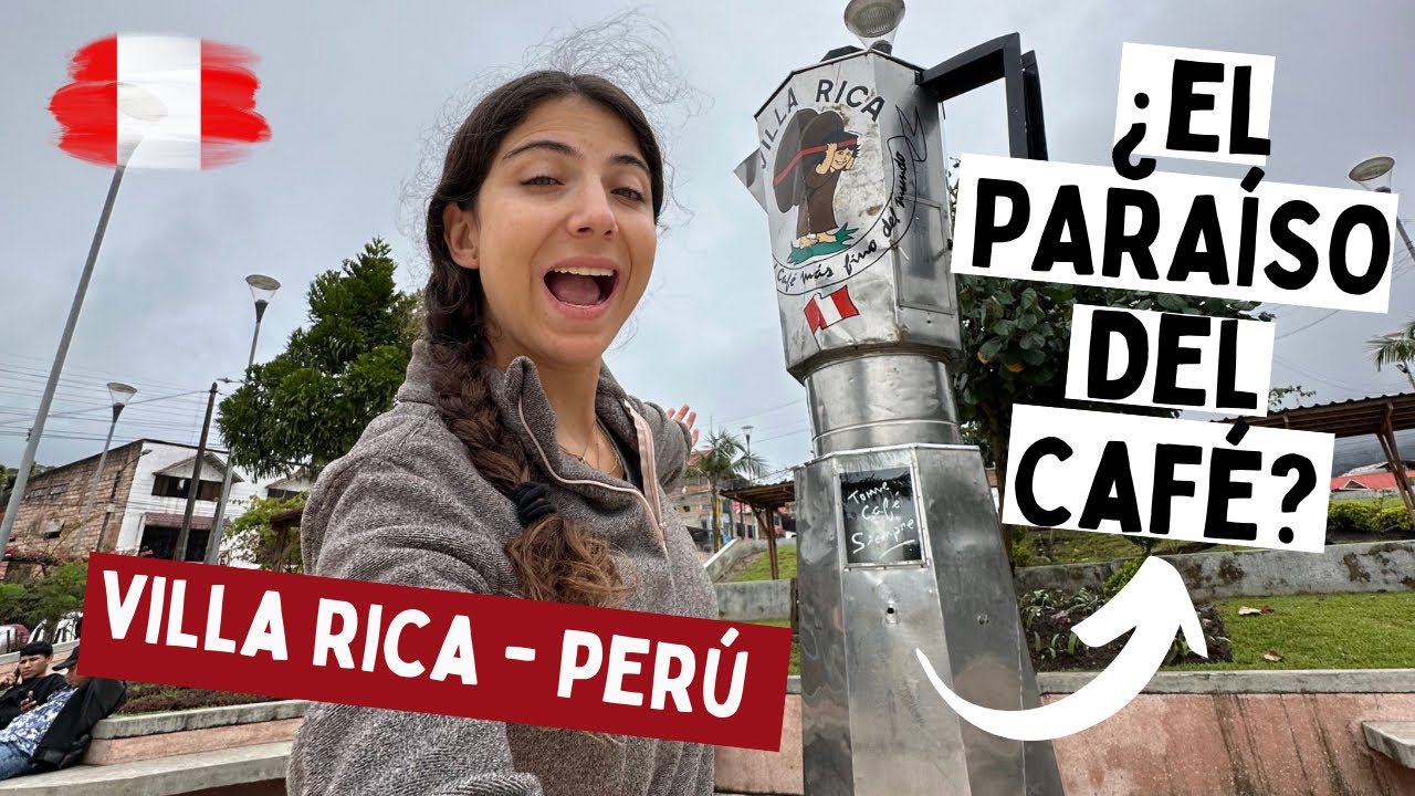👉🏽Así nos reciben en donde hacen EL CAFÉ MÁS FINO DEL MUNDO en PERÚ ¿Qué hacer en VILLARICA?🌏🔥