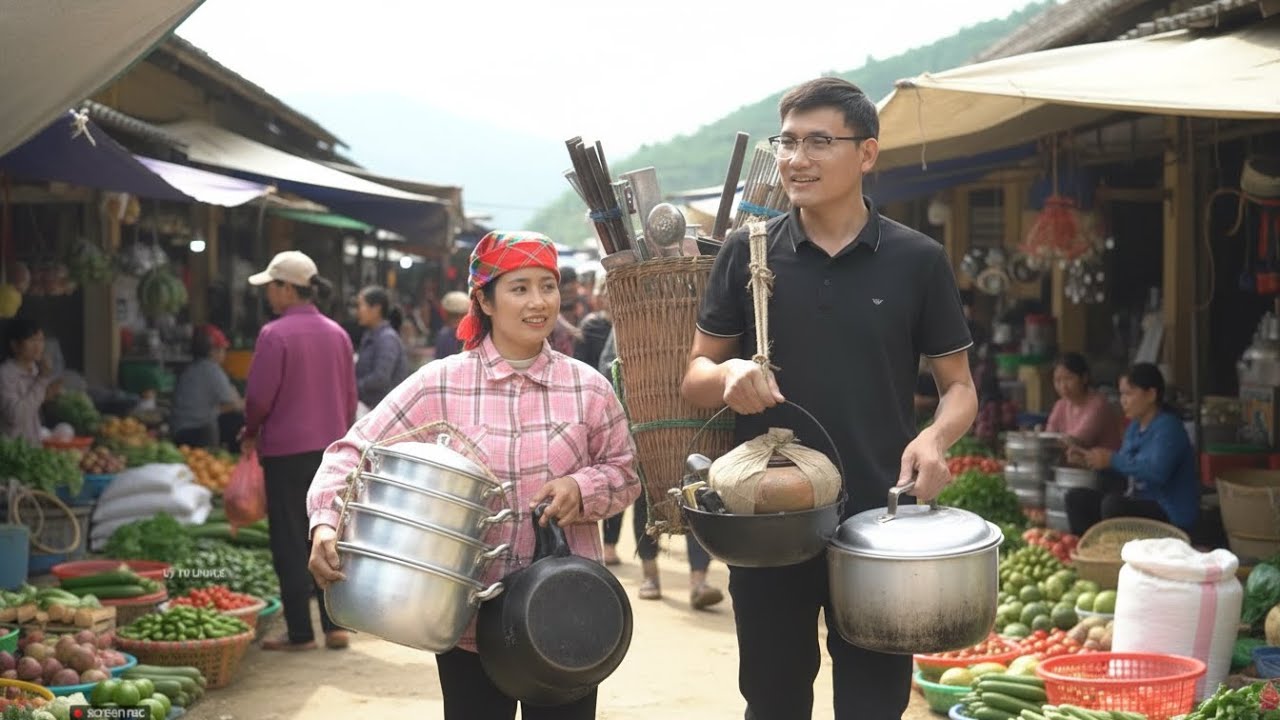 Куанг и Линда покупают предметы первой необходимости для дома | Переезжают в свой новый счастливы...