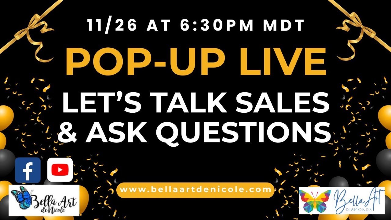 Pop-Up Live: Let’s Talk Sales & Come Ask Questions