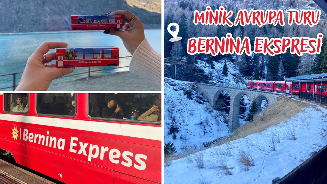 Sıradaki rotamız: Bernina Ekspresi