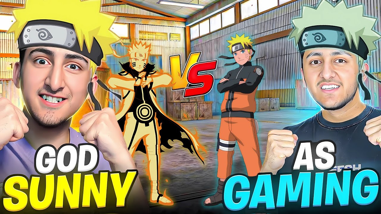 Finally Naruto Vs Naruto😱🤣1 Vs 1 With A_S Gaming In Lone Wolf😍[A_s Gaming] - Free Fire Max