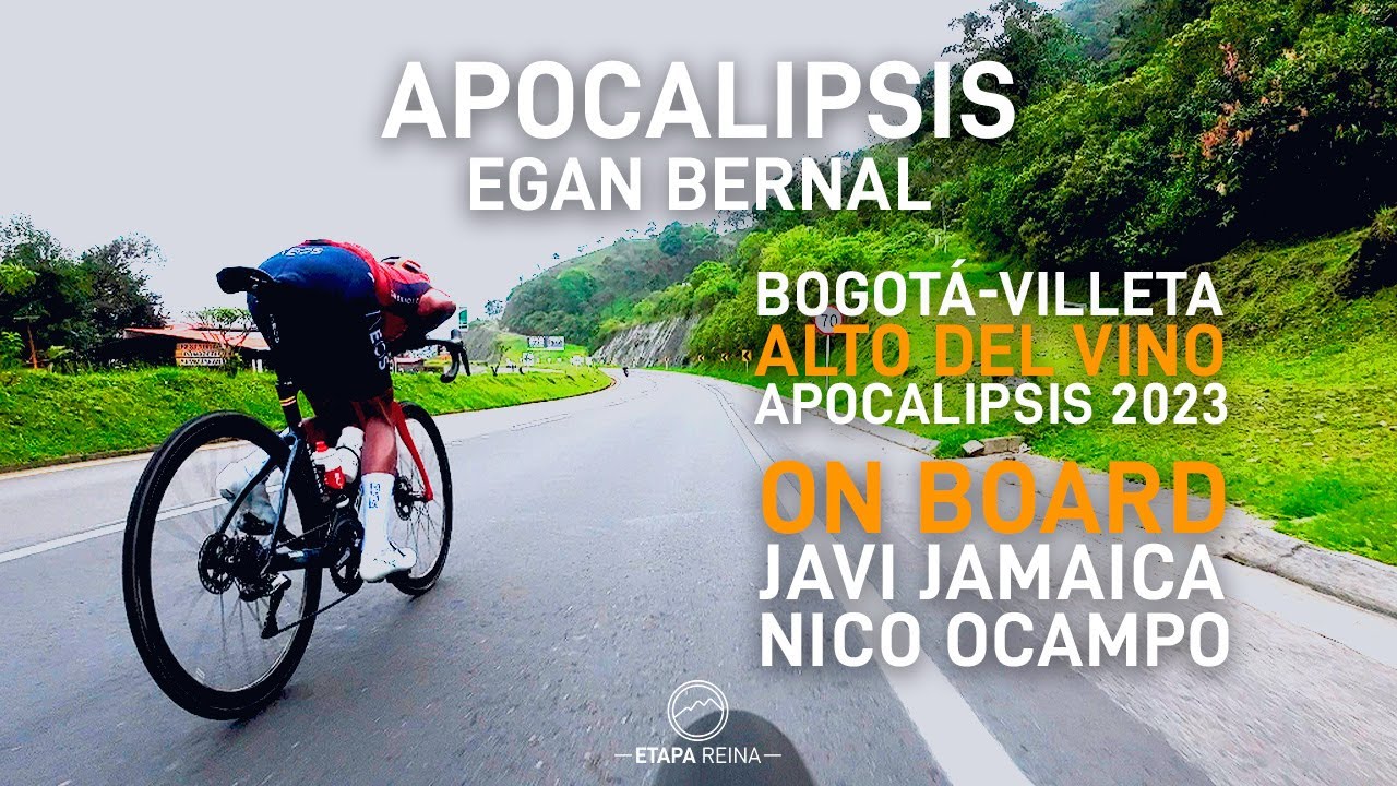 APOCALIPSIS EGAN BERNAL | BOGOTÁ - VILLETA | ONBOARD JAVI JAMAICA | ETAPA REINA | 24/12/23
