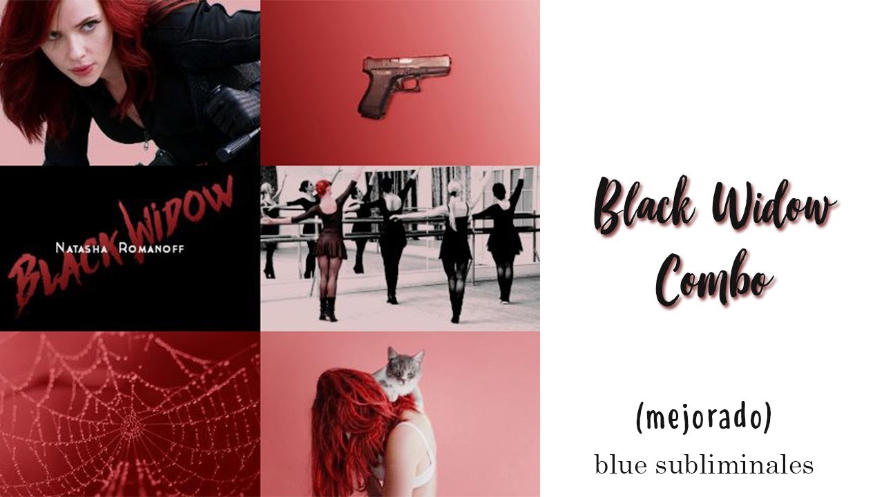 °○•Black Widow; subliminal + visualización