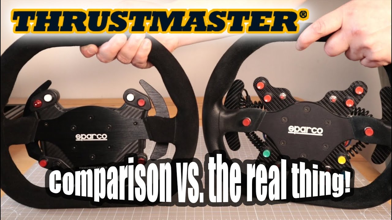 Thrustmaster Sparco P310 [REVIEW] 😲 Comparison to the real thing!