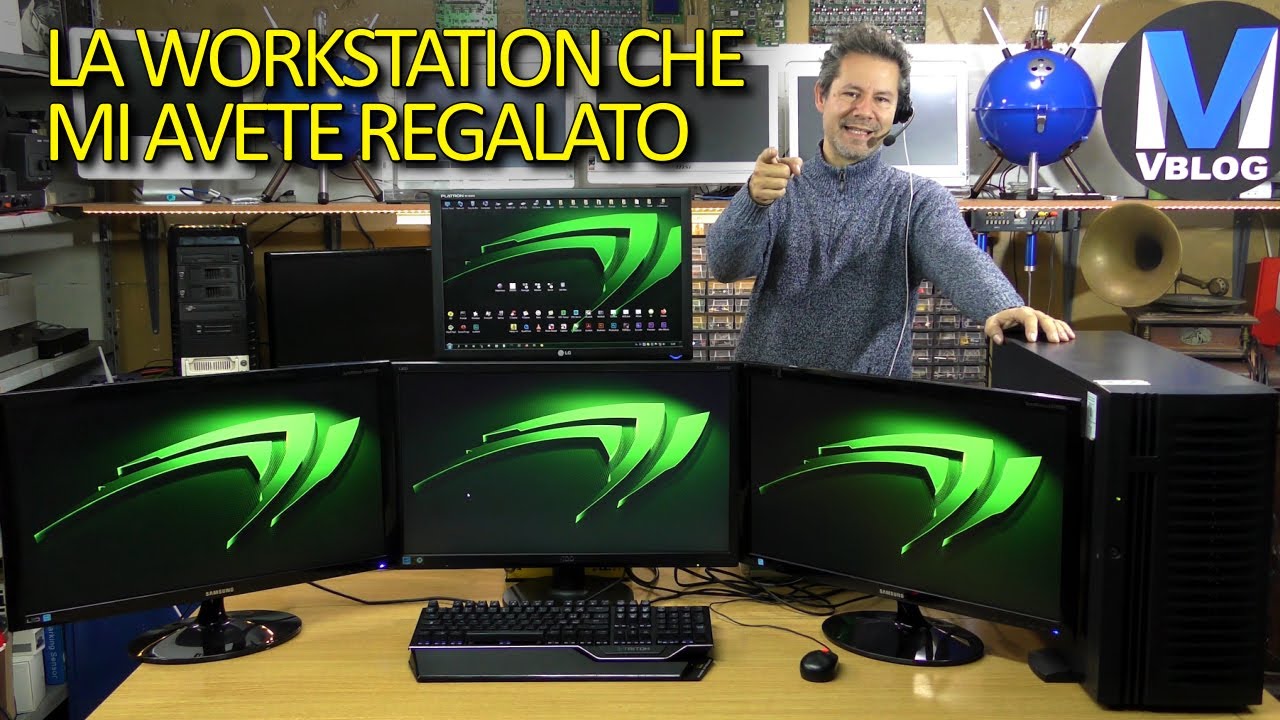La workstation che mi avete regalato