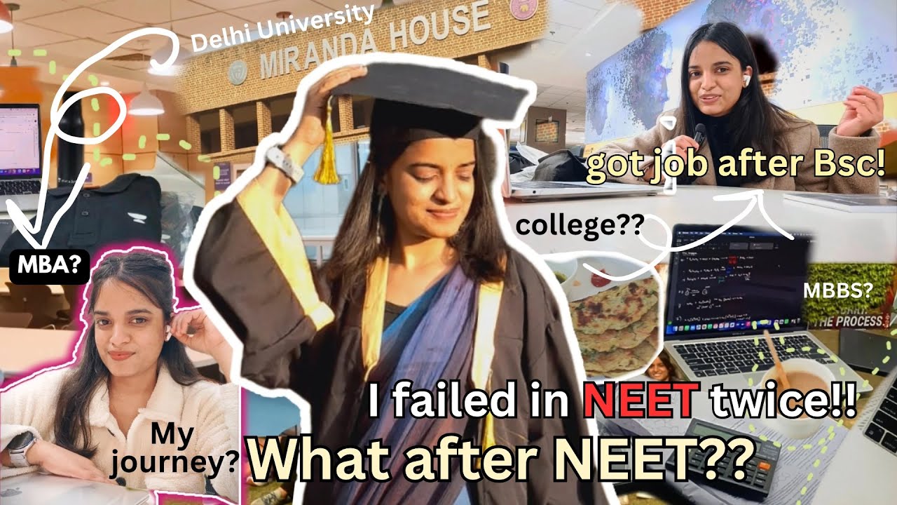 My NEET failure Story🥲 How I Rebuilt My Career & Got a Job after BSc😱 Career after 12th? AnshikaJais