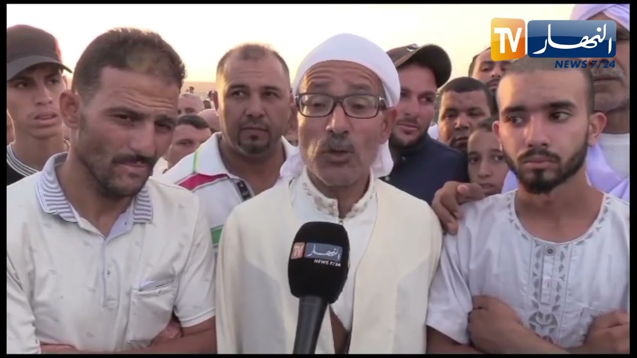الجلفة: تشييع جثامين 7 افراد من عائلة واحدة ضحايا حادث مرور من دار الشيوخ في جو مهيب