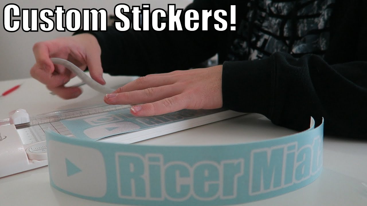 HOW TO: Make Custom Stickers!
