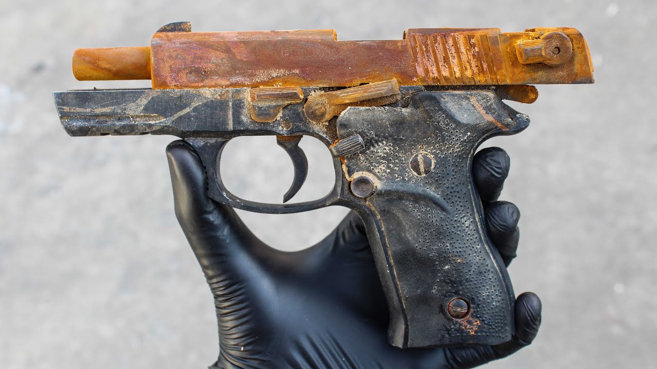 Restoring a Turkish Zigana 36 | Gun Restoration | 9MM Pistol Restoration